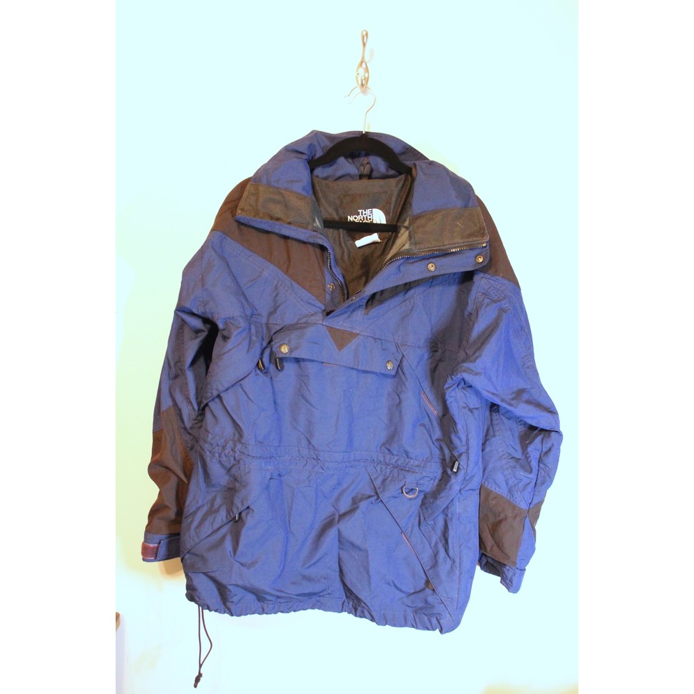 The North Face Men's Anorak Jacket Navy and Black Size Medium